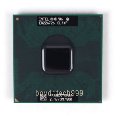 INTEL CORE 2 DUO T8100 PROCESSOR 2.1GHZ/3M/800（SLAYP）Socket P CPU