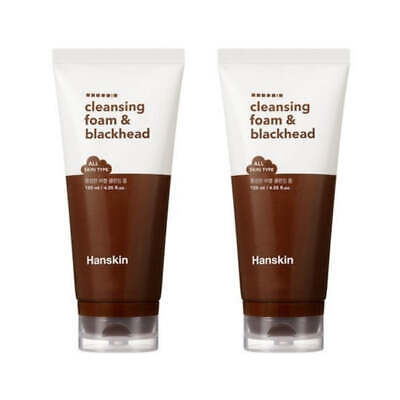Hanskin Cleansing Foam & Blackhead PHA 120ml*2Pcs - FREE SHIPPING
