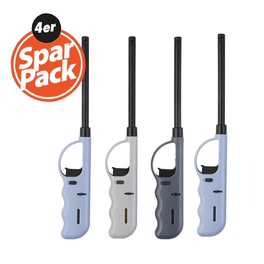 Stabfeuerzeug Feuerzeug Gasfeuerzeug Kaminfeuerzeug Grillfeuerzeug 4er Pack