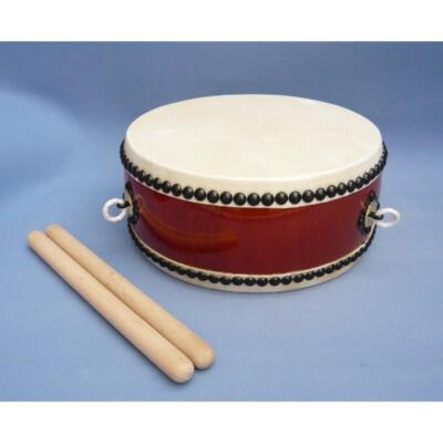 Wadaiko Japanese Drum Hiradou taiko Drum face diameter 12inch Japan W/Sticks