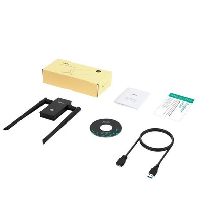 AUKEY WiFi Adapter AC1200 Dual Band USB 30 Wireless Adapter Dual antennas
