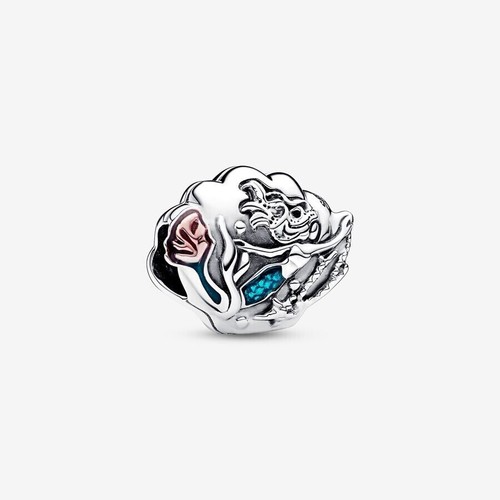 ALE S925 Pandora Disney The Little Mermaid Seashell Charm