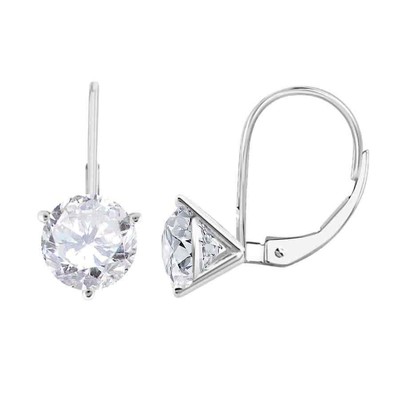 Pre-owned Maulijewels 2.00 Cttw White Diamond ( H-i/ I1-i2 ) Three Prong Set Women's