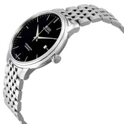 Pre-owned Mido Baroncelli Iii Automatic Men's Watch M027.408.11.051.00