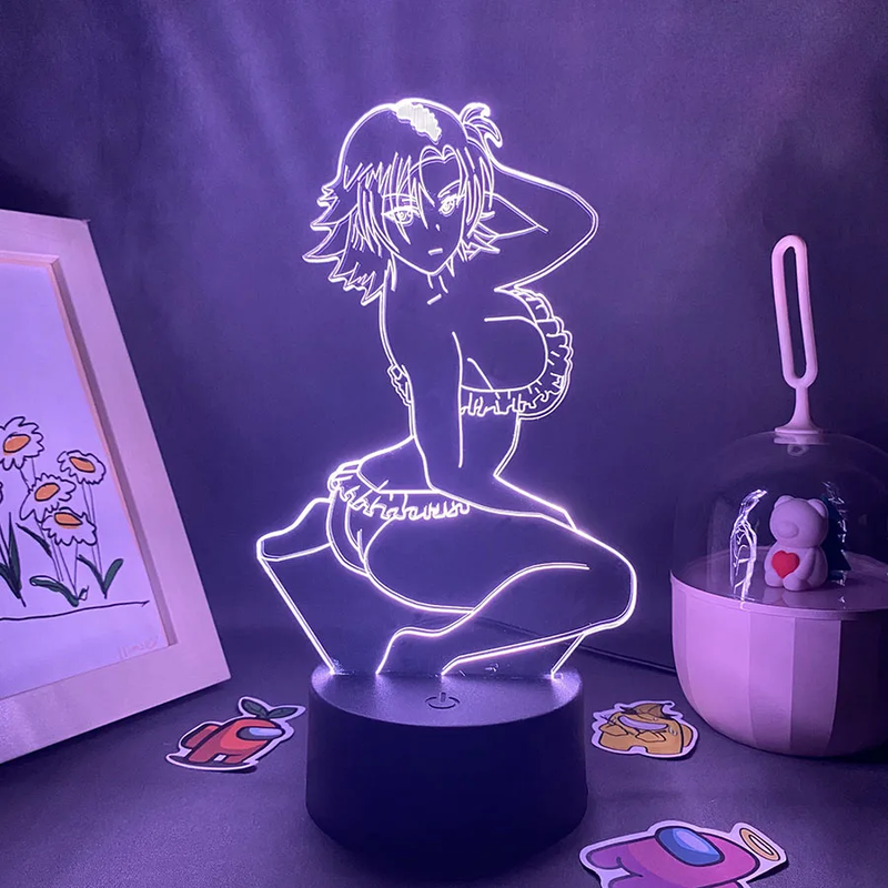 Sexy Bikini Girl 3D LED Neon Night Lights Birthday Gift for Friend Kawaii Woman 