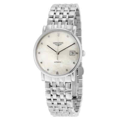 Женские часы Longines Elegant Automatic MOP L4.809.4.87.6