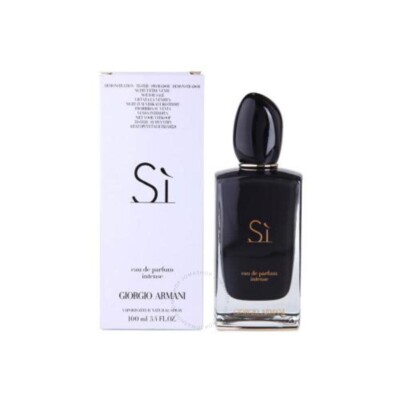 Si Intense by Giorgio Armani 3.4oz EDP Intense Women NEW W/O BOX *DISCONTINUED*