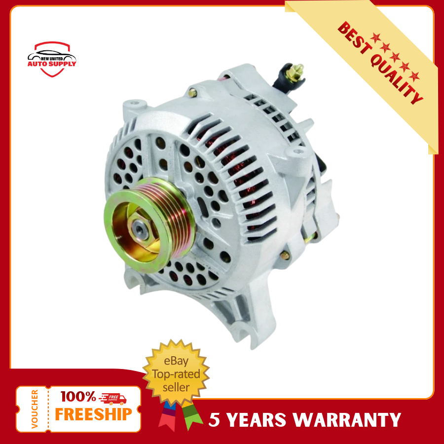 Alternator 8429A 130A 12V 6-Groove Pulley CW For 05-09 Ford Models 5.4L 6.8L
