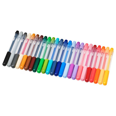 Ikea Original Felt-tip Pen Mixed Colors 24 Pack Painting Kids Children Creative