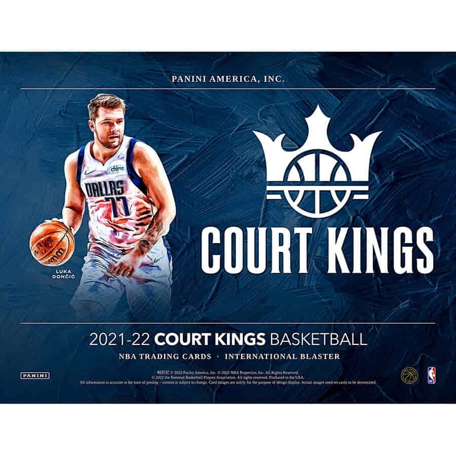 NBA 2021-22 Court Kings Blaster 2個セット 2021-22 Panini Court Kings NBA Trading Cards Blaster Box - 2