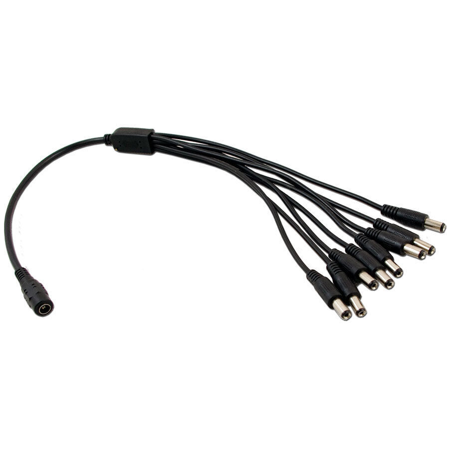 8 Port 12V 5A DC Power Adapter For Night Owl IR Security Cameras Charger Supply