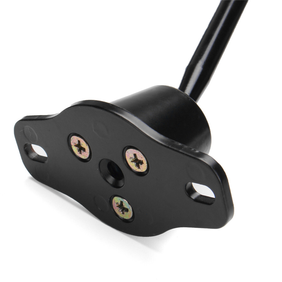 Pair F1 Style Carbon Fiber racing side mirror wide angle lens Manual Adjustment