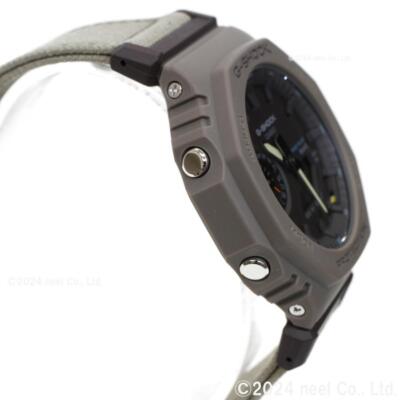 Pre-owned Casio G-shock Ga-b2100ct-5ajf Food Textile Truecotton Analog Digital Men Watch