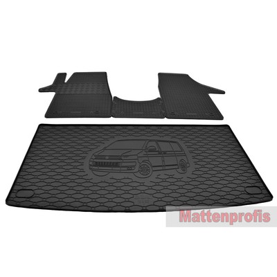 kurz Radstand Kofferraumwanne für VW Volkswagen T5 Multivan Kurz Facelift 2009