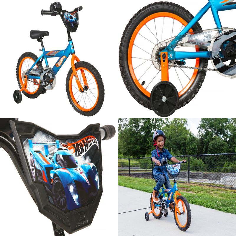 Boys Bike With Rev Grip Sturdy Bmx Frame All Terrain Tires