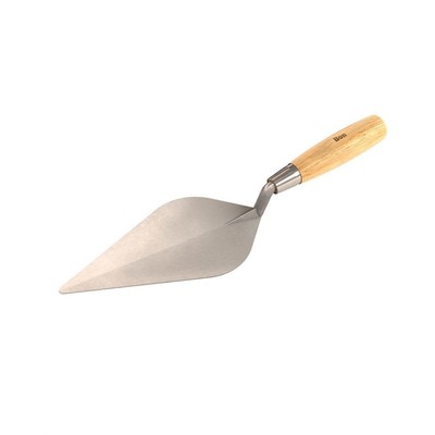 Bon 73-237 Blocklayer Trowel - Steel Narrow London, 10-in. Wood Handle