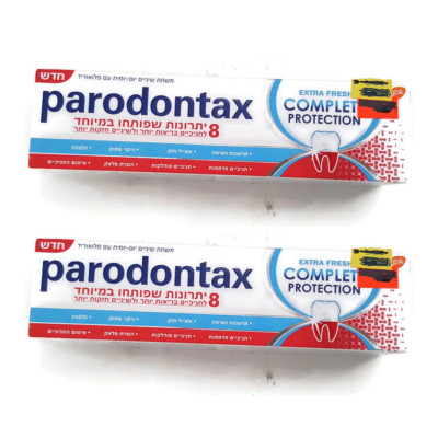 PARODONTAX Toothpaste COMPLETE PROTECTION Extra Fresh Fluoride Paradontax 2X75ML