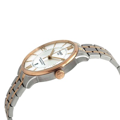 Pre-owned Tissot Chemin Des Tourelles Automatic Silver Dial Men's Watch T099.407.22.038.02