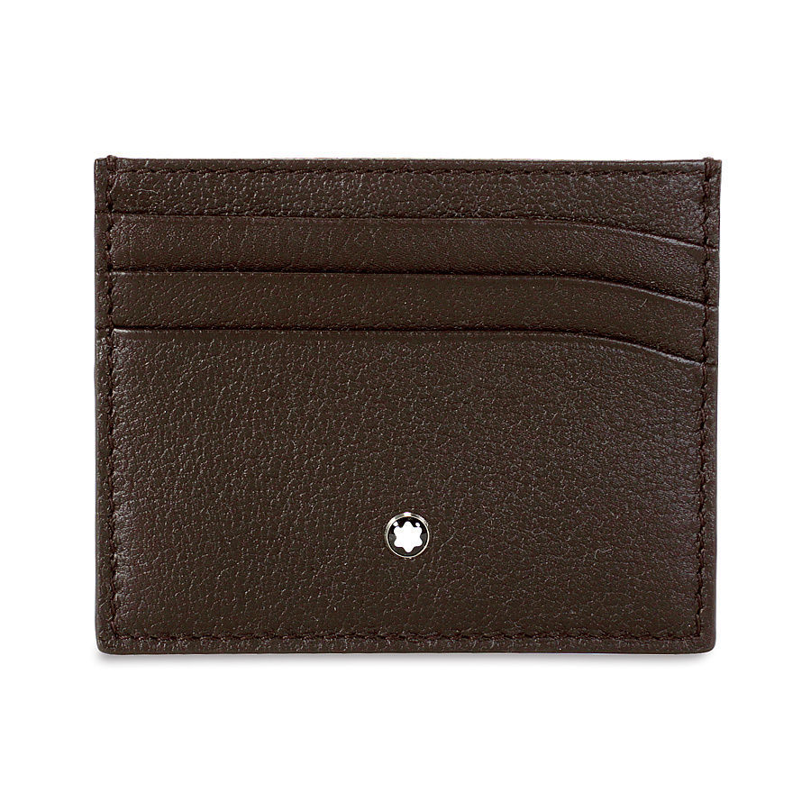 ID de Cuero Para Hombre Montblanc y los titulares de Placa