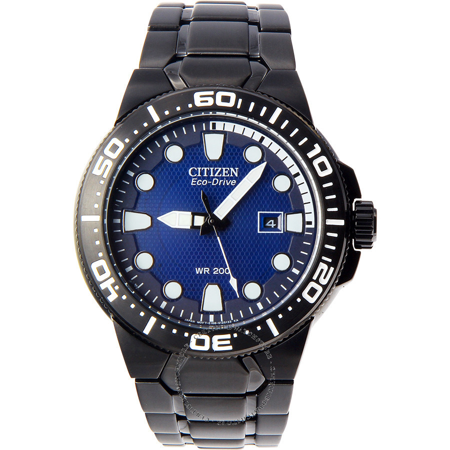 Pre-owned Citizen Brand In The Box  Men's Bn0095-59l Eco-drive Scuba Fin Dive Watch