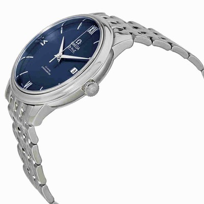 Pre-owned Omega De Ville Prestige Automatic Blue Dial Men's Watch 424.10.40.20.03.001