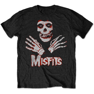 Misfits-Hands-Black T-shirt