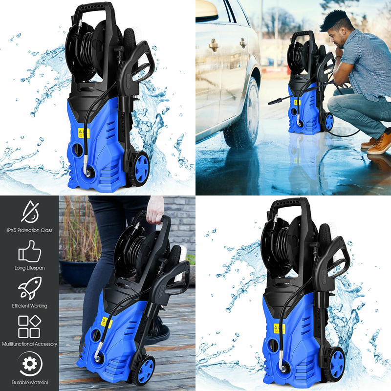 2030PSI Electric High Pressure Power Washer Cleaner Hose Cle