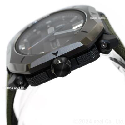 Pre-owned Casio Pro Trek Prw-6900yb-3jf Men Watch Cordura Band Radio Solar Analog Digital
