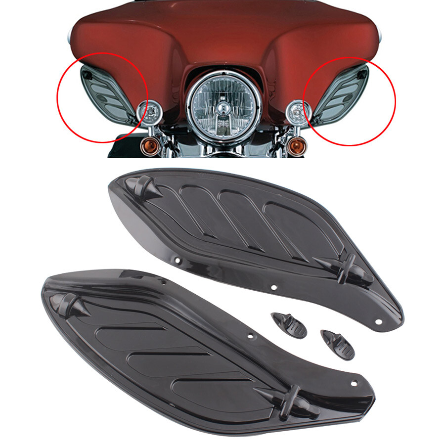 Adjustable Fairing Air Deflectors Side Wing Deflector Kit For