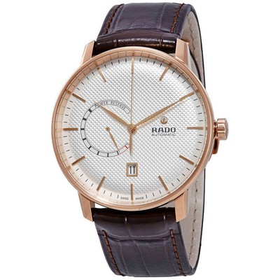 Мужские часы Rado Coupole Classic XL с автоматическим серебряным циферблатом R22879025