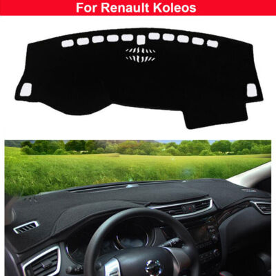 1P Dashboard Dash Mat Non-slip DashMat Sun Shade Pad For Renault Koleos 2017-22