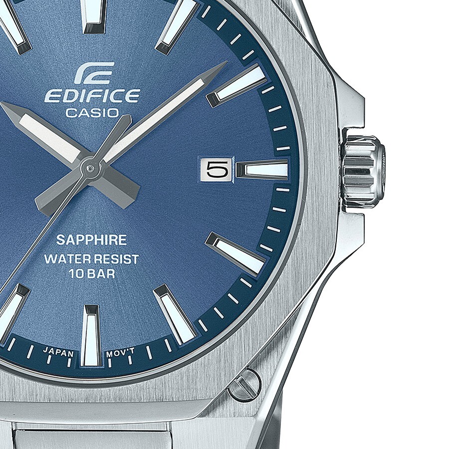 Pre-owned Casio Pre-order  Edifice Standard Quartz Efr-s108dj-2ajf Date Men's Watch Blue