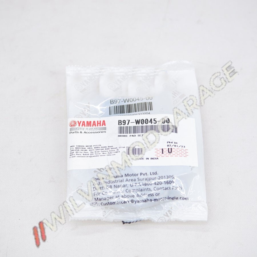 Genuine Yamaha All New R15 V4 2022-2023/ FZ 25 Front Brake Pad B97-W0045-00