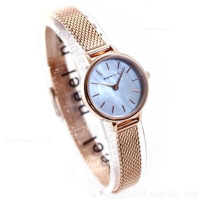Pre-owned Bering Classic Mini 11022-360 Women's Gold Watch Japan