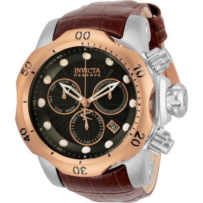Pre-owned Invicta Reserve Venom Chronograph Date Quartz Gunmetal Dial Men's Watch 32958