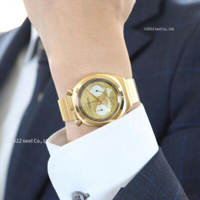 Pre-owned Citizen Record Label Star Wars C-3po An3662-51w Gold Unisex Watch In Box