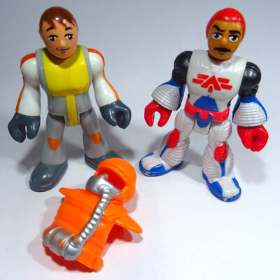 IMAGINEXT Figure ALPHA STAR Astronaut HELICOPTER RESCUE Bundle (Fisher-Price)