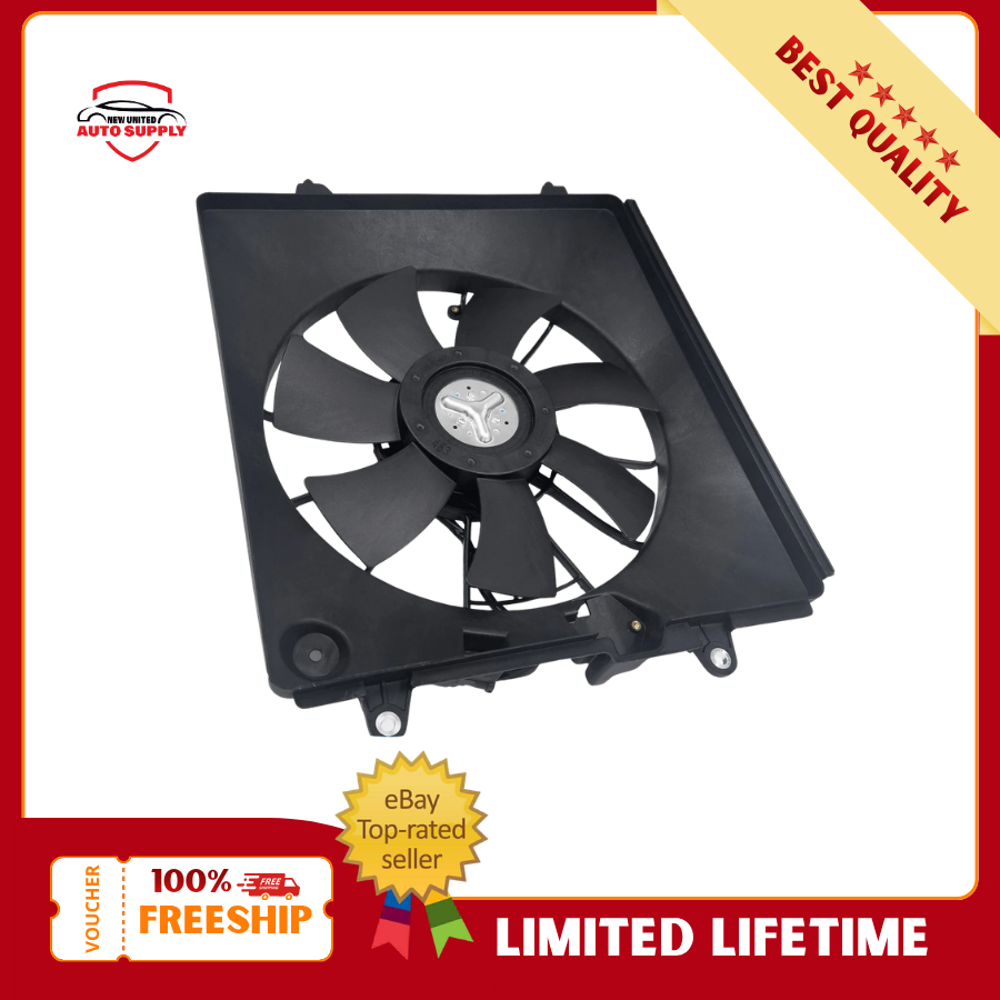 620-245 A/C Condenser Engine Radiator Fan Assembly For 2007-2009 Honda CRV