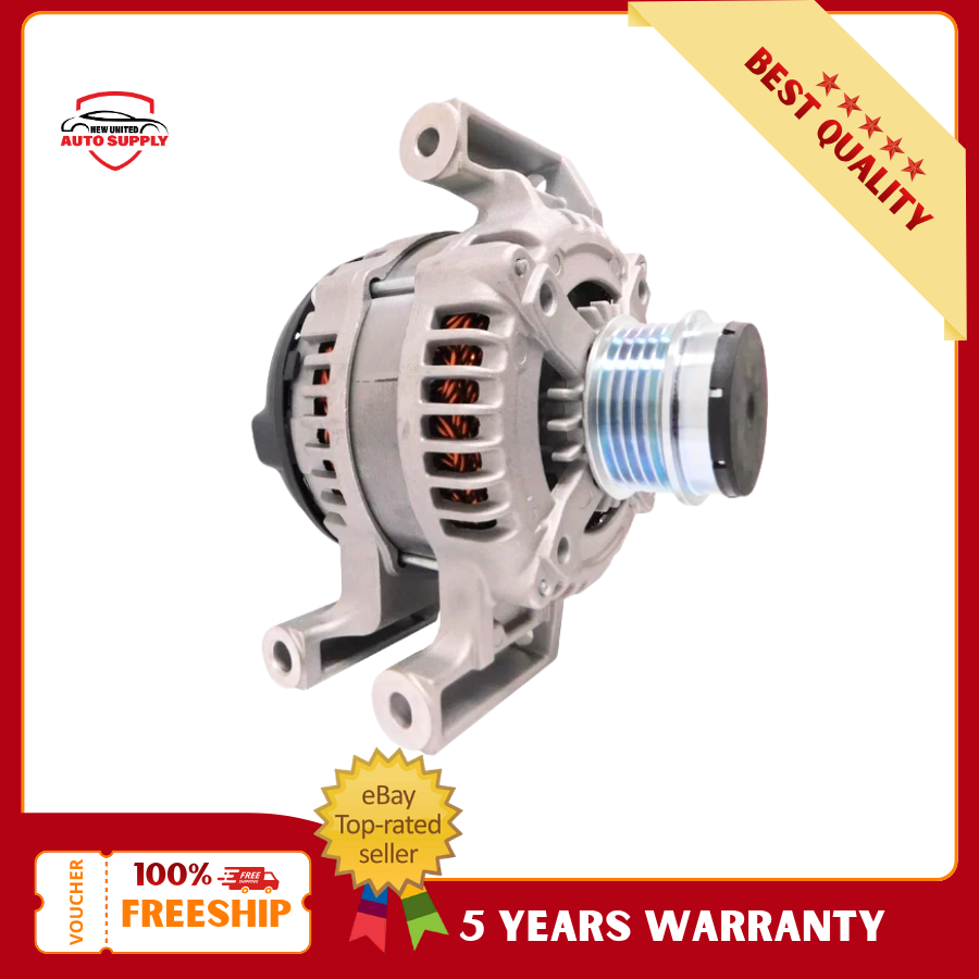 42007A Alternator 130A 12V w/Pulley For 13-20 Buick Chevy L4 2.0L 2.5L