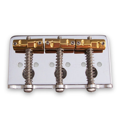Callaham Vintage Hardtail Bridge - w/ Specialized Brass Tele Saddles for Bigsby