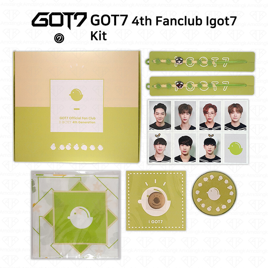 GOT7 Official Fan Club I GOT 7 4th Generation Official Goods