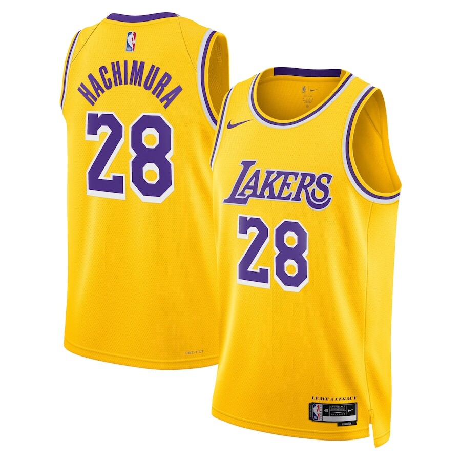 Lakers Hachimura 28 ユニフォーム 2023 LA Lakers Hachimura #28 Nike Swingman Alternate Jersey (S)
