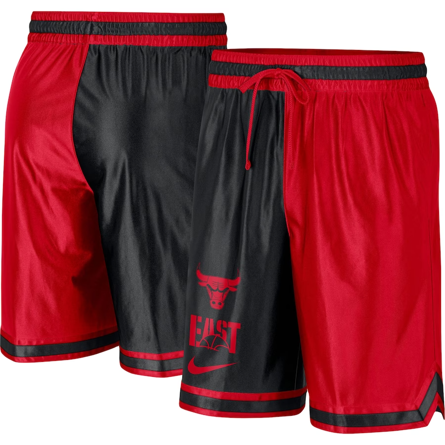 Мужские шорты Chicago Bulls Nike Courtside Split DNA Performance размера 2XL