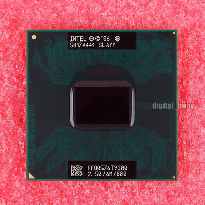 Intel Core 2 Duo T9300 2.5 GHz Dual-Core CPU Processor SLAYY FF80576T9300