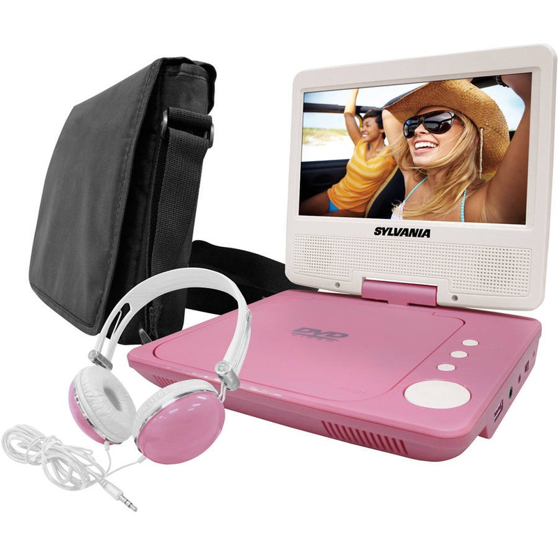 Bundle With Swivel Screen - Sdvd7060-combo-pink"