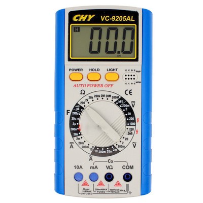 New Digital Voltmeter Multimeter VC9205 Ohmmeter Ammeter Capacitance Tester