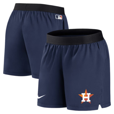 Houston Astros Nike Women's Authentic Collection Team Performance Shorts, NWT
