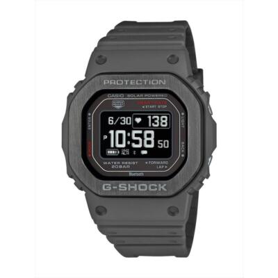 Pre-owned Casio G-shock G-squad Dw-h5600mb-8jr Black Bluetooth Men's Watch In Box