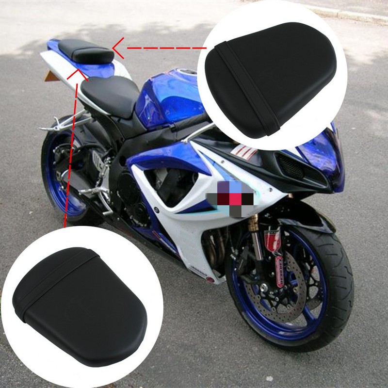 Black Rear Pillion Passenger Seat Fit For SUZUKI GSXR600/750