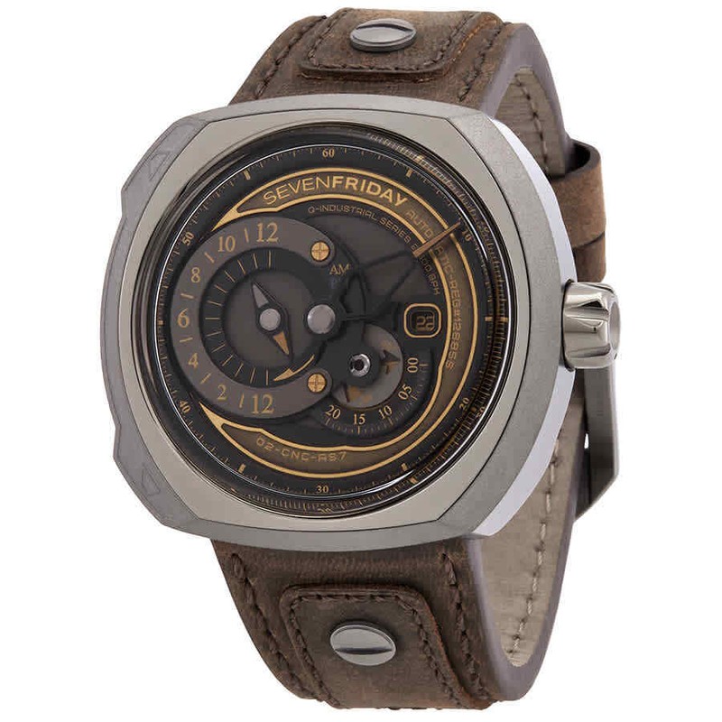 Sevenfriday Q-Series Automatic Brown Dial Men Watch Q2/03